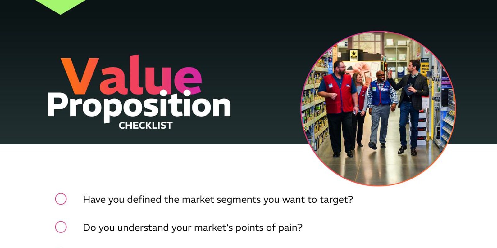 Value Proposition Checklist